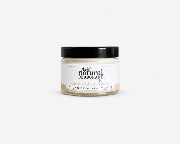Citrus & Black Pepper Natural Deodorant Balm
