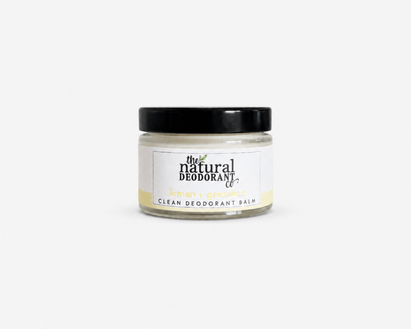 Lemon & Geranium Natural Deodorant Balm